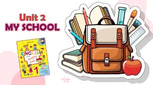 Комплект презентацій для 1 класу до усього розділу "Unit 2. My school"