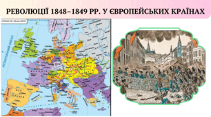 Революції 1848–1849 рр. у Європі - Європейських країнах Весна народів Презентація 9 клас
