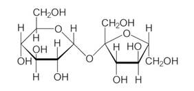 Saccharose Strukturformel - DocCheck