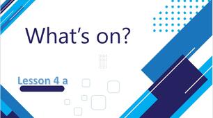 Презентація до підручника Full Blast 7 Module 4 а What's on?