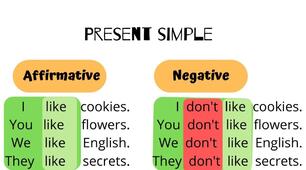 Wider World 1 Unit 3 Present Simple Group B (affirmative +negative) 