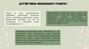 періодизація загального недорозвитку мовлення