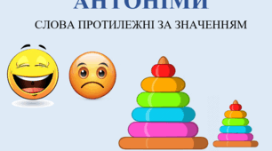 Плакати з української мови (омоніми, антоніми, синоніми)