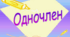Одночлен
