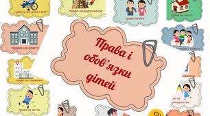 Наочність "Права  дітей"
