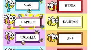 Розташуйте слова за абеткою (картки)