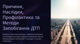 Єдиний урок. Причини, Наслідки, Профілактика та Методи Запобігання ДТП