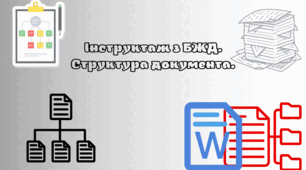 Інструктаж з БЖД. Структура документа.