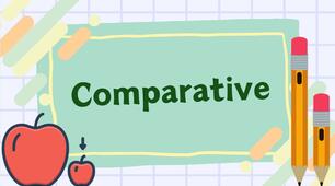 Comparative (вищий ступінь порівняння)