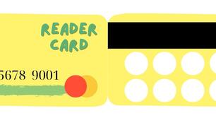 Картка читача - Reader card. Картка для читання. Мотивація