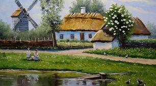 Літературне читання 4 клас "Золотий тризуб" (авторська легенда)