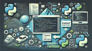 10-11 клас. Урок 19. Поняття події та методу (Python)