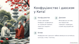 "Китай та Японія в Середньовіччі"- 7 клас НУШ