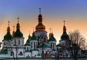 Ukrainian Time - Софійський собор, або Софія Київська Saint Sophia Cathedral in Kyiv, Ukraine, is an architectural monument of Kyivan Rus. According to Dr. Nadia Nikitenko, a historian who has studied the