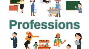 Наочний матеріал "Professions"