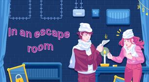 Презентація до підручника Full Blast 7 Module 4 с In an escape room