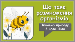 Що таке розмноження організмів