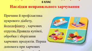 1.11 Наслідки неправильного харчування