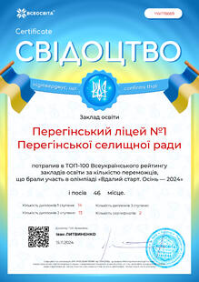  Участь в олімпіаді