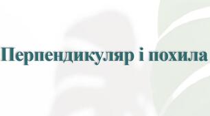 Перпендикуляр і похила