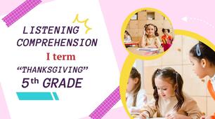 5th Grade, Listening Comprehension, Карпюк 5,  PREPARE 5,  I term.