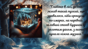 Створи зимову казку.
