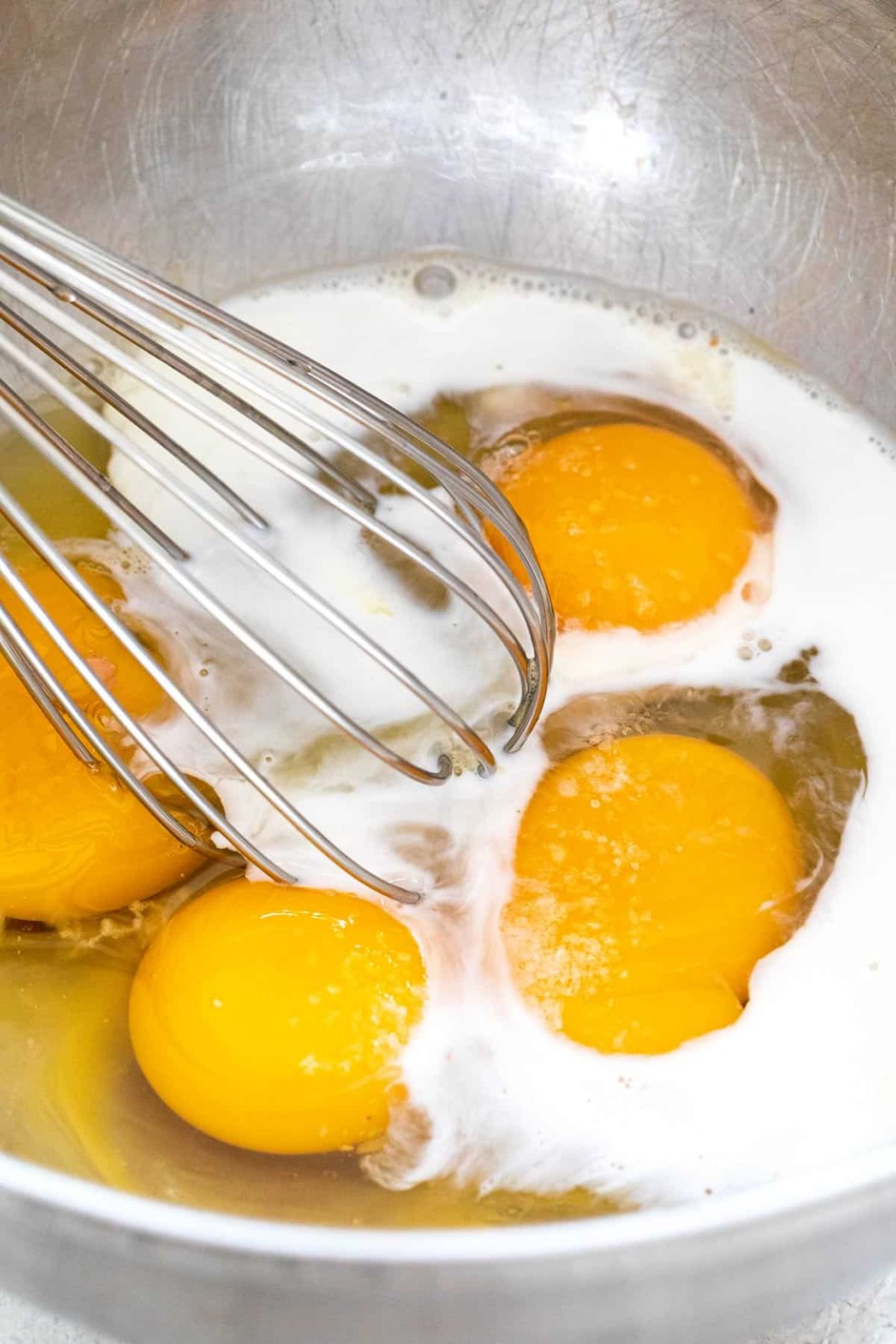 Adding Liquid to Scrambled Eggs - Jessica Gavin