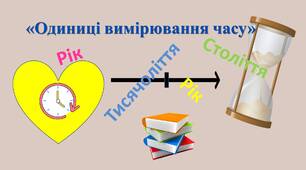 Вікторина "Одиниці вимірювання історичного часу" 