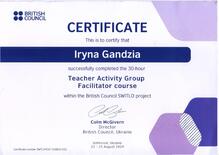  Certificate SWITLO
