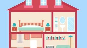 My Home! Look, read and point!