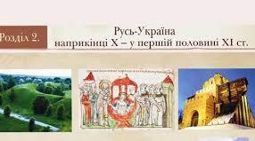 Підсумкова робота 7 кл. Русь-Україна наприкінці Х-у першій половині ХІ ст.