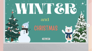 Презентація для розмовного уроку або speaking clubs 'Winter & Christmas'.