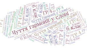 Підсумкова контрольна робота . ГР 4. Досліджує мовлення. Чуття гармонії у слові. 