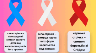 Символіка кампанії "16 днів проти насильства"