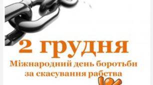 Анкетування до Міжнародного дня боротьби з рабством "Не продавай життя"