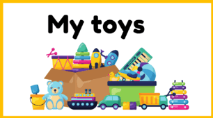 Вивчення літер Aa, Bb. My toys. 1 клас