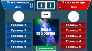 Гра "Назви за 5 секунд"