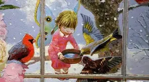 В.Чухліб «Зимова казка». Складання продовження казки (с.59)