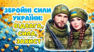 Сучасна анімована презентація "6 грудня - День Збройних Сил України" День ЗСУ.