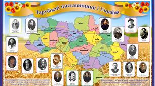 Позакласний захід. Вікторина: "Україна очима зарубіжних письменників".