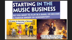 STEAM-урок на тему "Starting in the music business. Money" для 6-8х класів (за підручником Prepare 6)