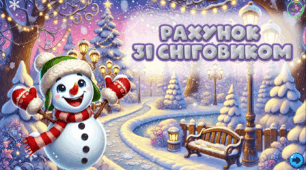 Презентація - шаблон зі сніжинками