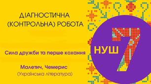 Контрольна робота №4 "Сила дружби та перше кохання (Малетич, Чемерис)" 