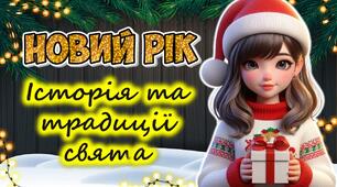 Анімована інформаційно - ігрова презентація "Новий рік. Історія та традиції свята" Новий рік 2026