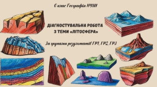 Діагностувальна робота 2 з теми «Літосфера» ЗА групами результатів