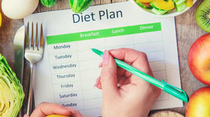Тест для 5-6 класу НУШ з читання/зорового сприймання "A Healthy Plan"