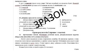Комплексна підсумкова робота (КПР) 7 клас за чотирма групами результатів з теми: «Дієприкметник. Дієслівні форми на -но, -то. Дієприслівник»