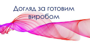 Догляд за виготовленими виробами. Захист проекту.