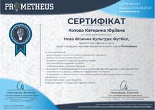  Курс "Нова фізична культура: Футбол"