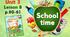 Презентація для 3 класу до 8 уроку "Unit 3. School time" с.60-61 (до підручника О.Карп'юк)